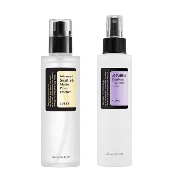 COSRX Essence & Toner Duo Mucin Power 100 ml + Treatment Toner 150 ml - 250 ml