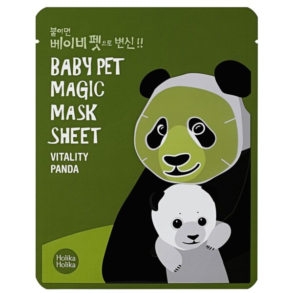 Holika Holika Baby Pet Magic Sheet Mask Panda - ml 22