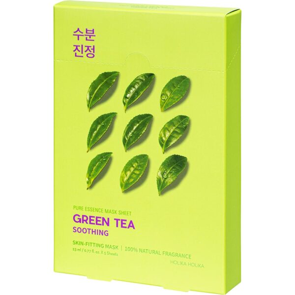 Holika Holika Pure Essence Mask Sheet Pack Green Tea 5x23 ml - 115 ml