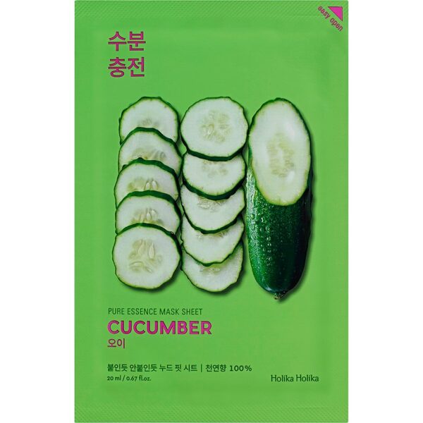 Holika Holika Pure Essence Sheet Mask Cucumber - 20 ml