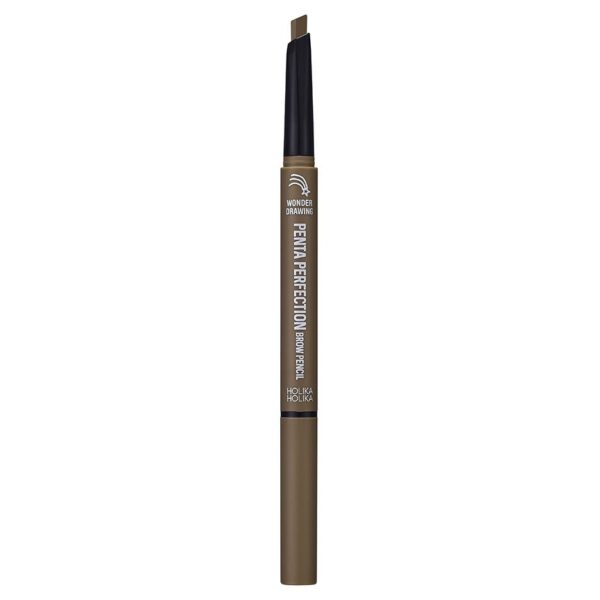 Holika Holika Wonder Drawing Penta Perfection Brow Pencil 03 Ash Brown - 5 ml