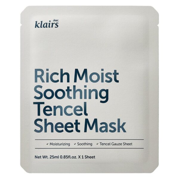 Klairs Rich Moist Soothing Tencel Sheet Mask 25 ml