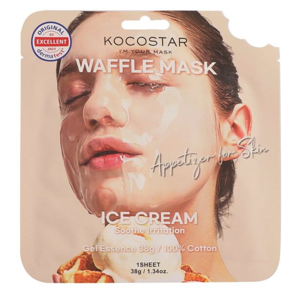 Kocostar Waffle Mask 40 g ─ Icecream