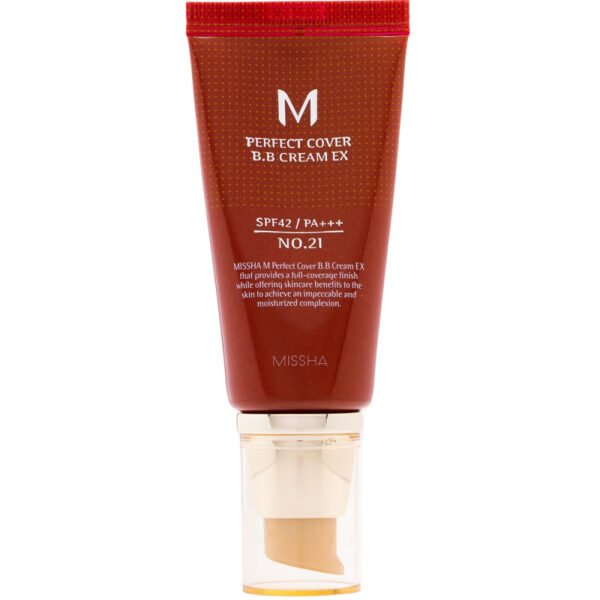 Missha M Perfect Cover BB Cream SPF42 PA+++ No.21 Light Beige