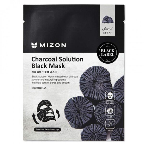 Mizon Charcoal Solution Black Mask