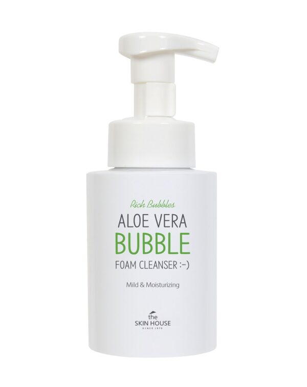 The Skin House Aloe Vera Bubble Foam Cleanser