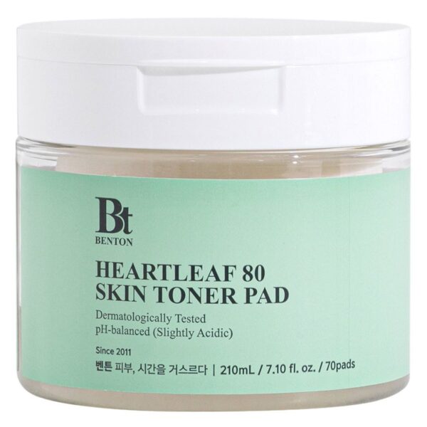 Benton Heartleaf 80 Skin Toner Pads 70 kpl