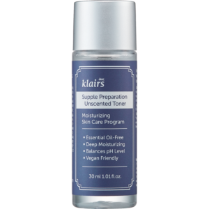 Klairs Supple Preparation Unscented Toner 30 ml