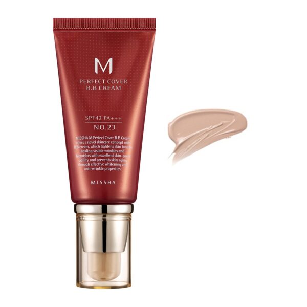 MISSHA M Perfect Cover BB Cream SPF42/PA + + + No.23 Natural Beige - 50 ml
