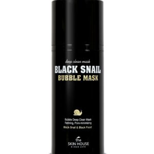 The Skin House Black Snail Bubble mask