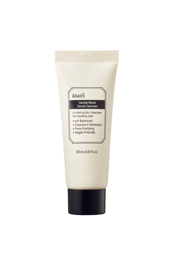 Gentle Black Facial Cleanser 20 ml