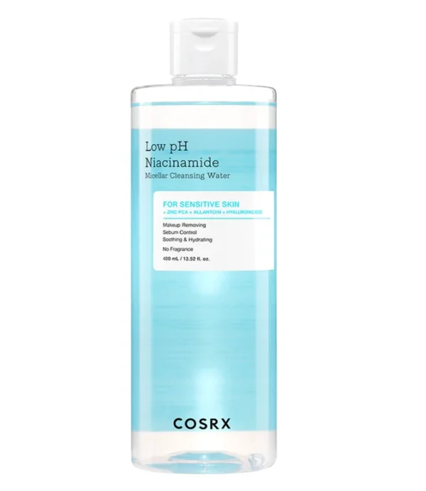 Low pH Niacinamide Micellar Cleansing Water 400 ml