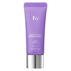 Missha M Perfect Cover Serum BB Cream 21.Light Beige 20ml