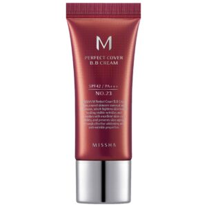 MISSHA M Perfect Cover BB Cream SPF42/PA + + + Mini No.23 Natural Beige - 20 ml