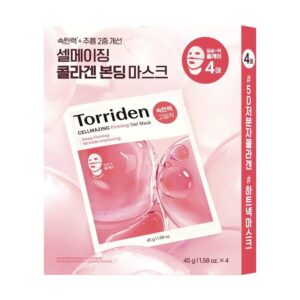 Torriden Cellmazing Firming Gel Mask (Face & Neck) 4 kpl