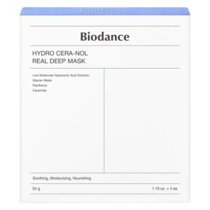 BIODANCE Hydro Cera-Nol Real Deep Mask 4pcs