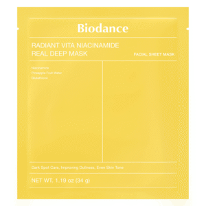 BIODANCE Radiant Vita Niacinamide Real Deep Mask 1kpl