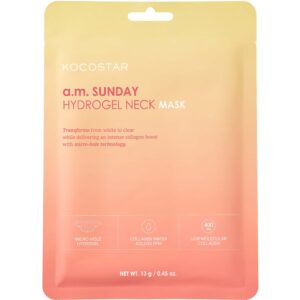 KOCOSTAR a.m. Sunday Hydrogel Neck Mask 30 kpl